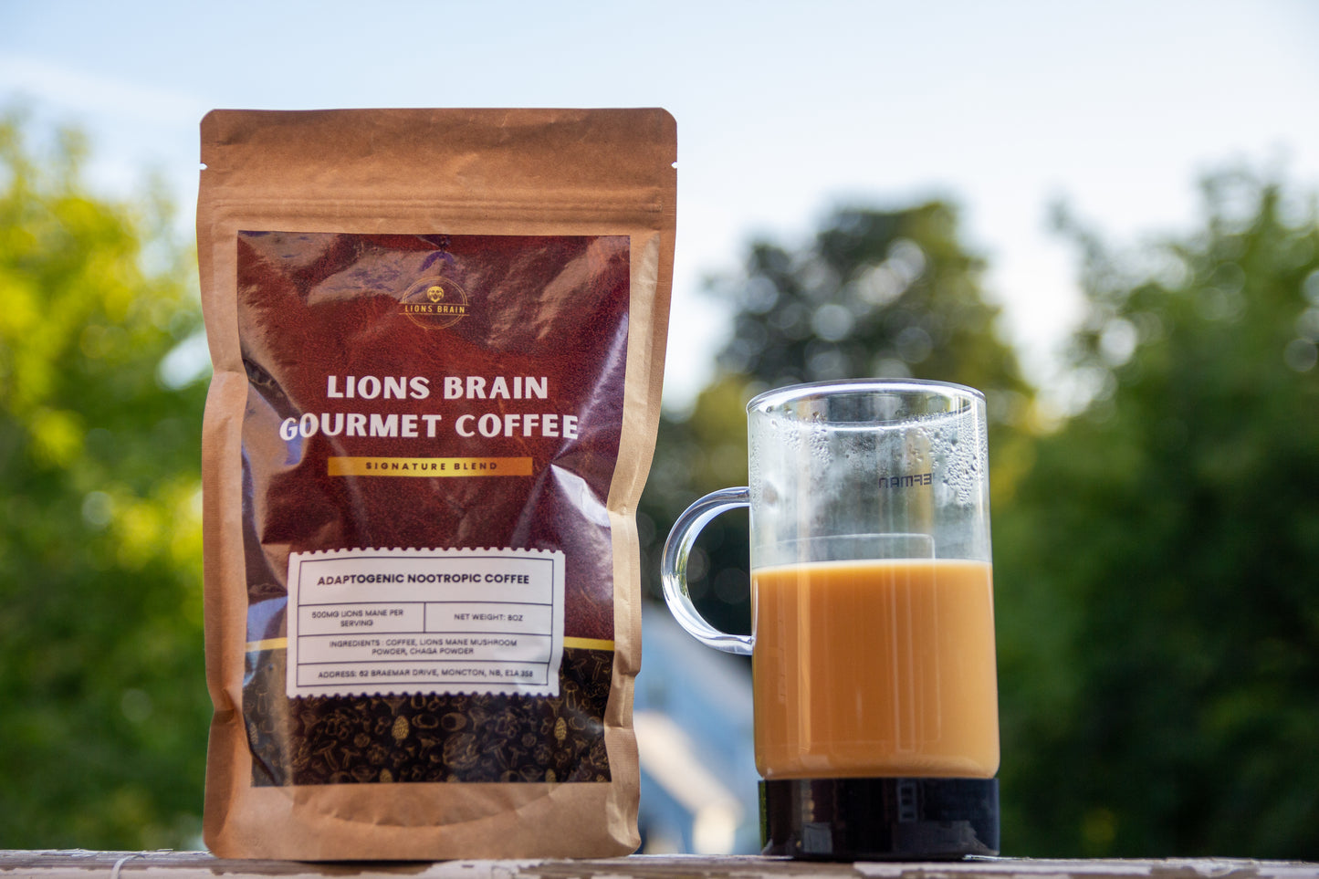 Lion's Brain Gourmet Coffee Signature Blend